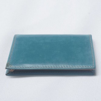 Vintage Blue Card Wallet
