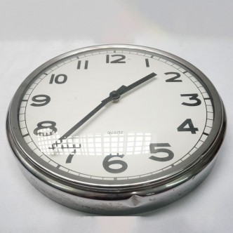 Basic Silver Clock