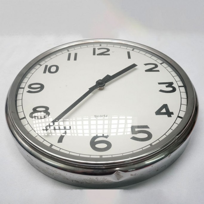 Basic Silver Clock