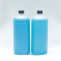 Big Blue Liquid Bottles