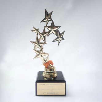 Trophy With Stars