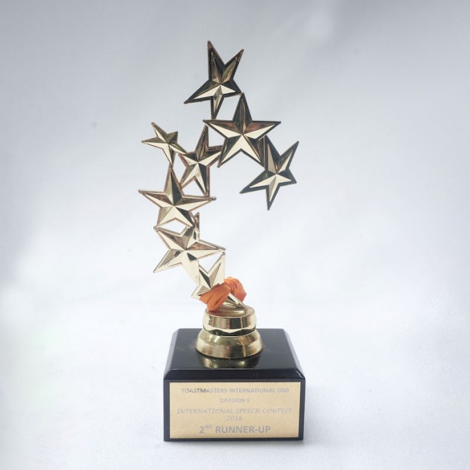 Trophy With Stars