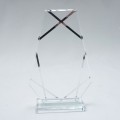 Clean Crystal Plaque Trophy