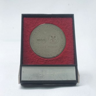 Silver Medal w Box